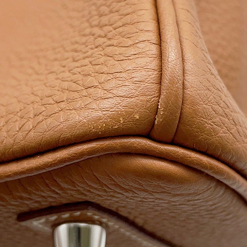 エルメス バーキン25 ゴールド/シルバー金具 トゴ W刻印 HERMES Birkin ハンドバッグ