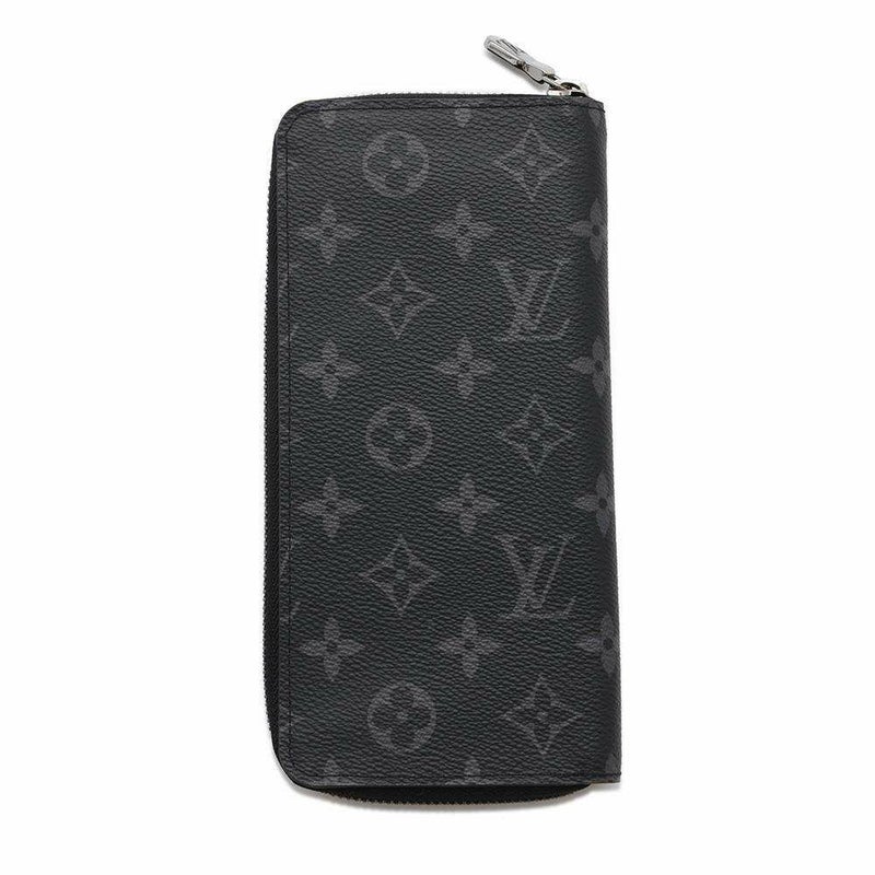 ルイヴィトン 長財布 モノグラム・エクリプス ジッピーウォレット・ヴェルティカル M62295 LOUIS VUITTON 財布 メンズ 黒