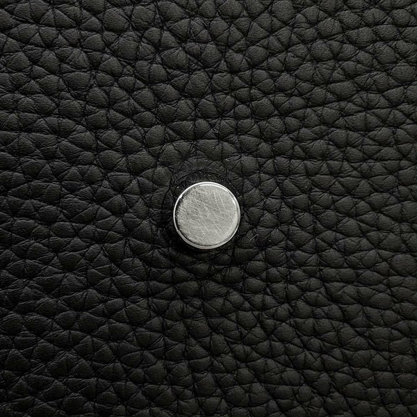 エルメス ハンドバッグ リンディ30 ブラック/シルバー金具 トリヨンクレマンス Y刻印 2way 黒