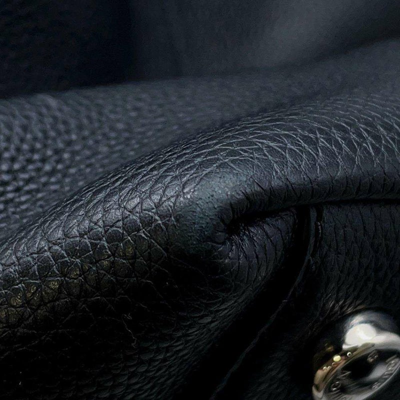 ルイヴィトン トートバッグ ミレジム・カーフレザー ジョルジュ・トートMM M23153 2wayショルダー 黒 ブラック