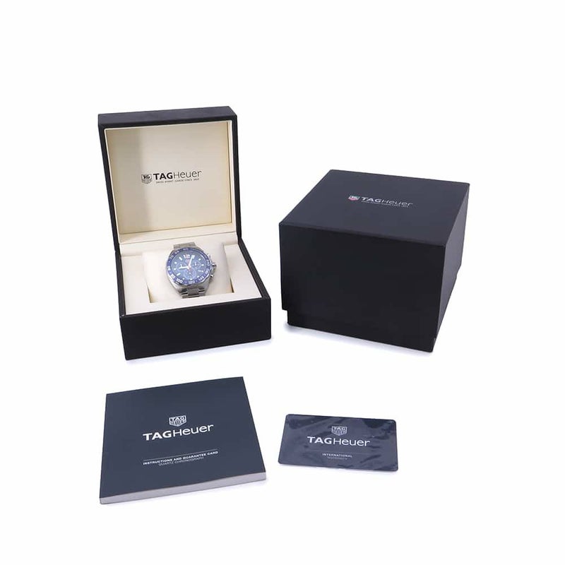 タグホイヤー フォーミュラ1 クロノグラフ CAZ1014.BA0842 TAG Heuer 腕時計 ウォッチ ブルー文字盤