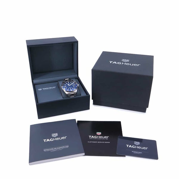 タグホイヤー アクアレーサー WAY201T.BA0927 TAG Heuer 腕時計 ウォッチ ブルー文字盤