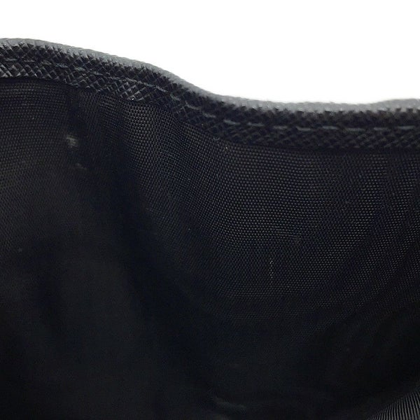 プラダ 二つ折り財布 サフィアーノ トライアングルロゴ 2ML049 PRADA 黒