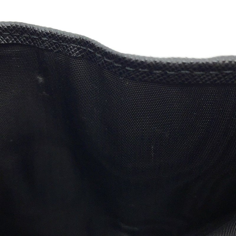 プラダ 二つ折り財布 サフィアーノ トライアングルロゴ 2ML049 PRADA 黒