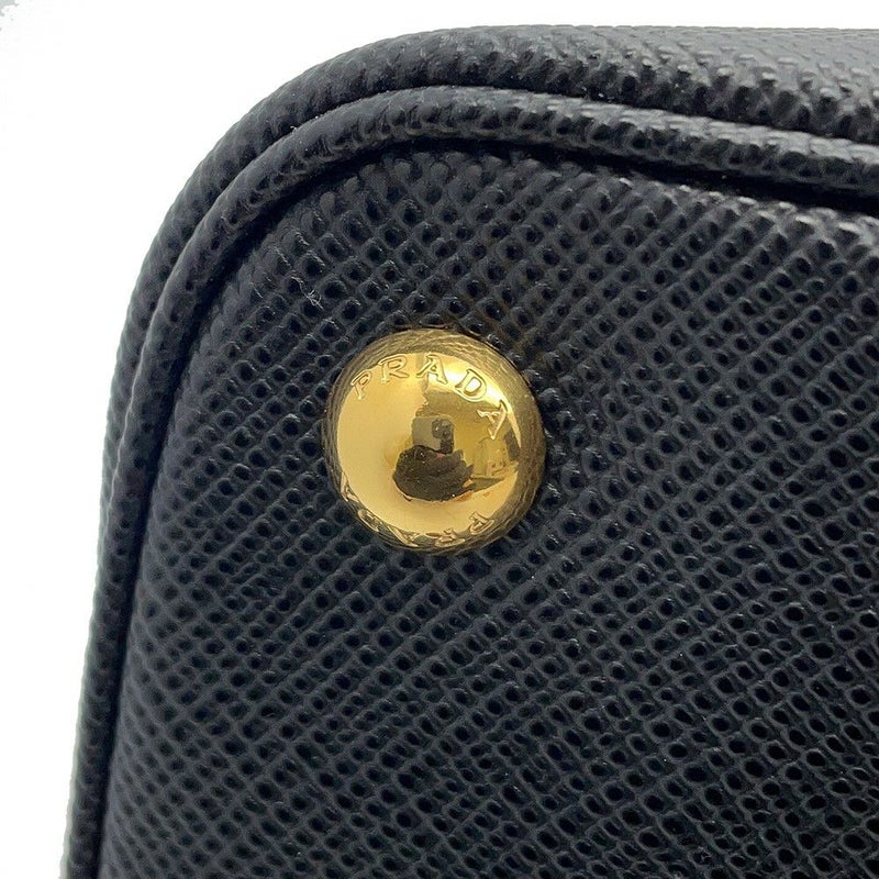 プラダ トートバッグ サフィアーノ レザー 1BG775 PRADA 2wayショルダーバッグ 黒