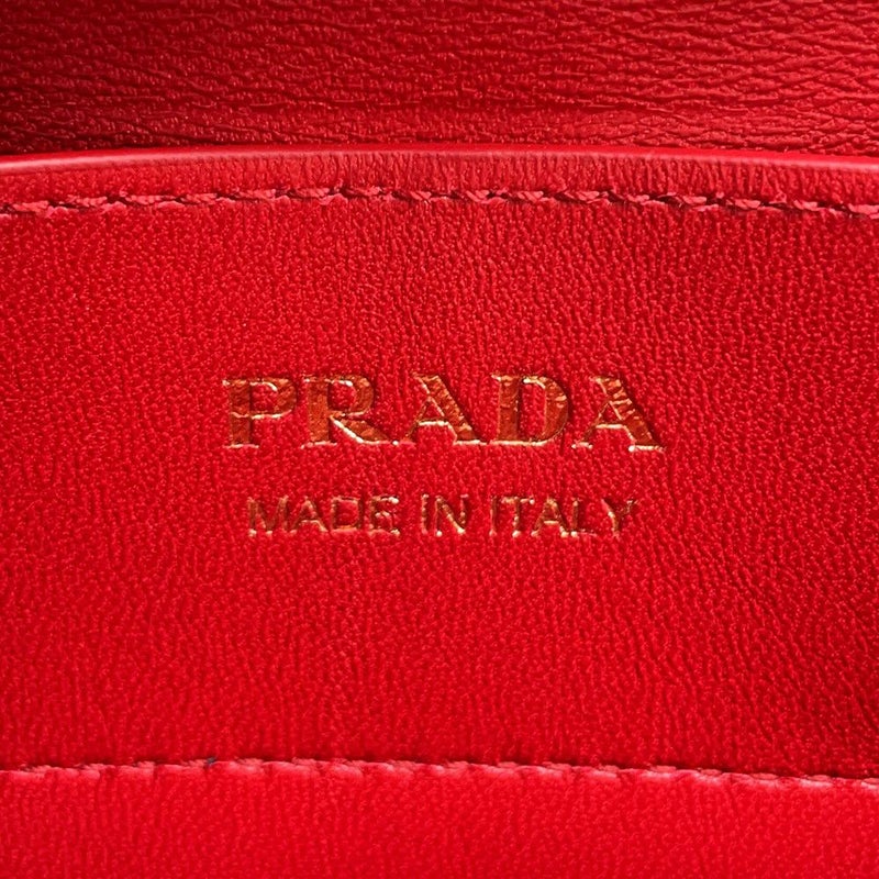 プラダ トートバッグ サフィアーノ レザー 1BG775 PRADA 2wayショルダーバッグ 黒