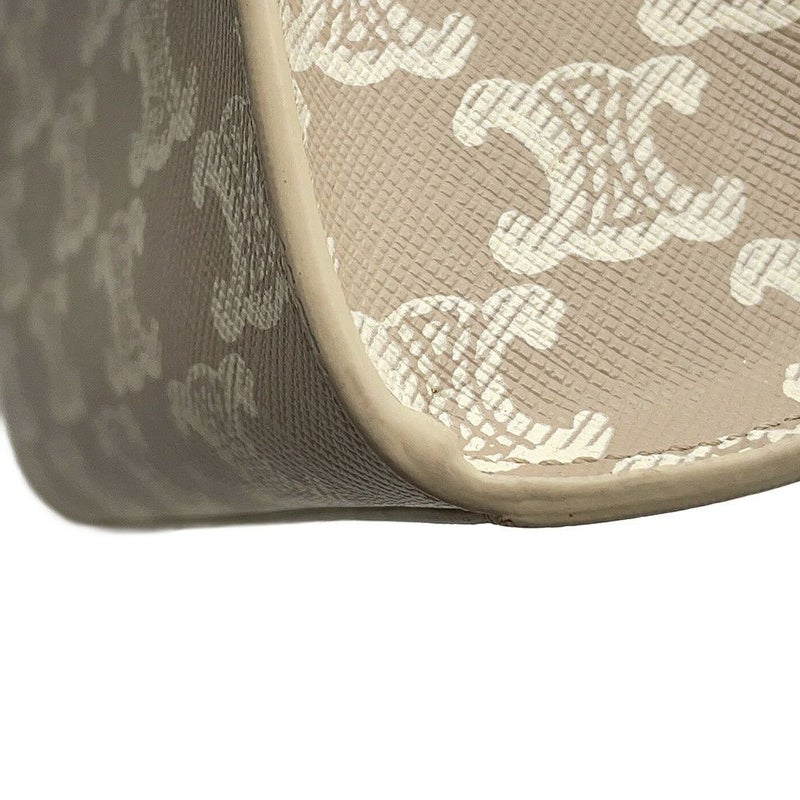 セリーヌ ハンドバッグ トリオンフ ミニ バーティカル カバ 194372 PVC/レザー CELINE 2wayショルダーバッグ