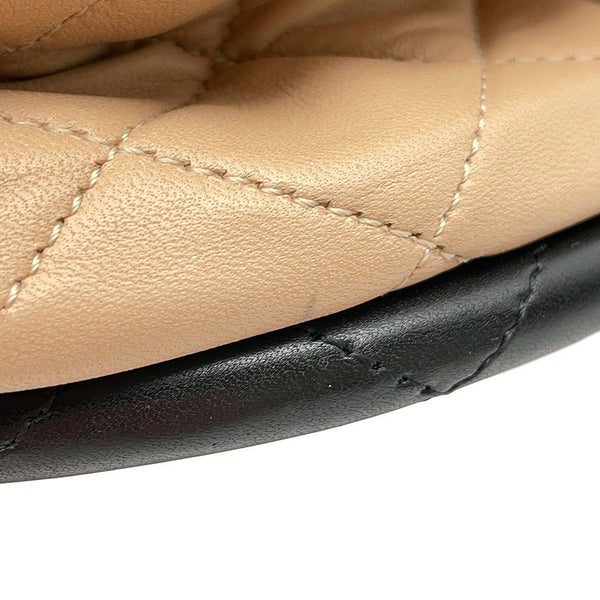 シャネル ハンドバッグ マトラッセ ココマーク フラフープ ラムスキン A66222 CHANEL バッグ 黒