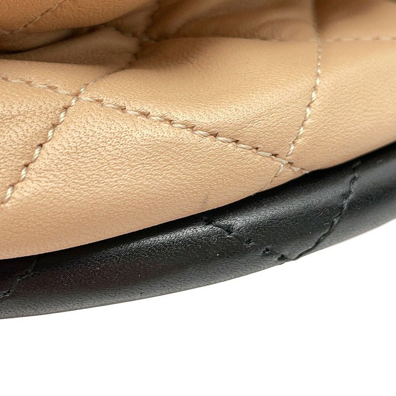 シャネル ハンドバッグ マトラッセ ココマーク フラフープ ラムスキン A66222 CHANEL バッグ 黒