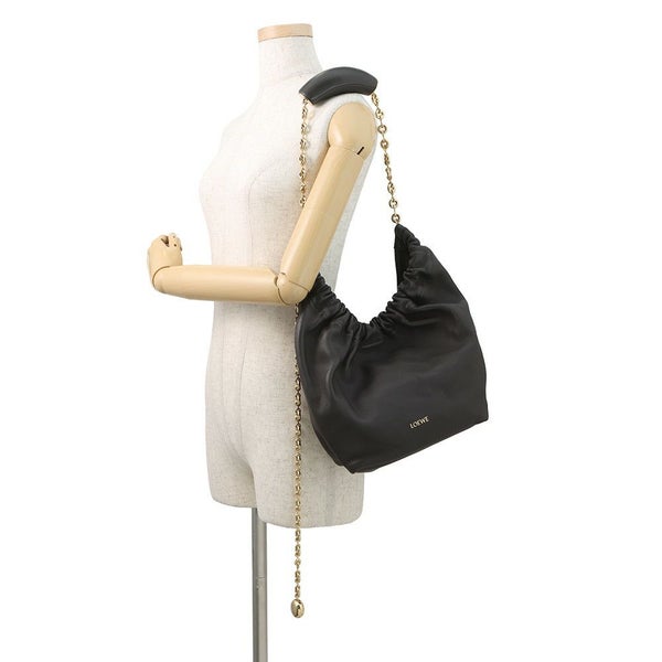 ロエベ ショルダーバッグ スクイーズ スモール レザー A914NCHX01 LOEWE 2ｗay ブラウン