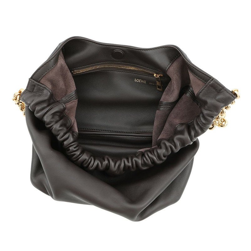 ロエベ ショルダーバッグ スクイーズ スモール レザー A914NCHX01 LOEWE 2ｗay ブラウン