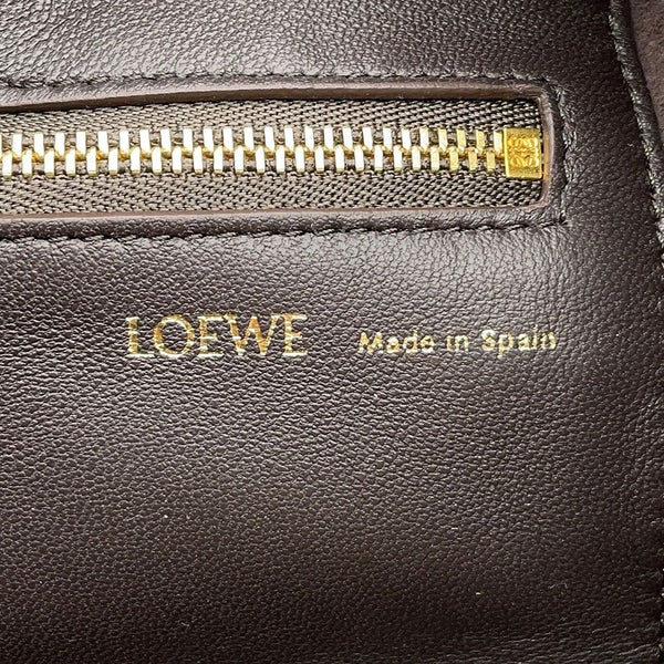 ロエベ ショルダーバッグ スクイーズ スモール レザー A914NCHX01 LOEWE 2ｗay ブラウン