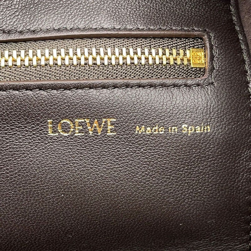 ロエベ ショルダーバッグ スクイーズ スモール レザー A914NCHX01 LOEWE 2ｗay ブラウン