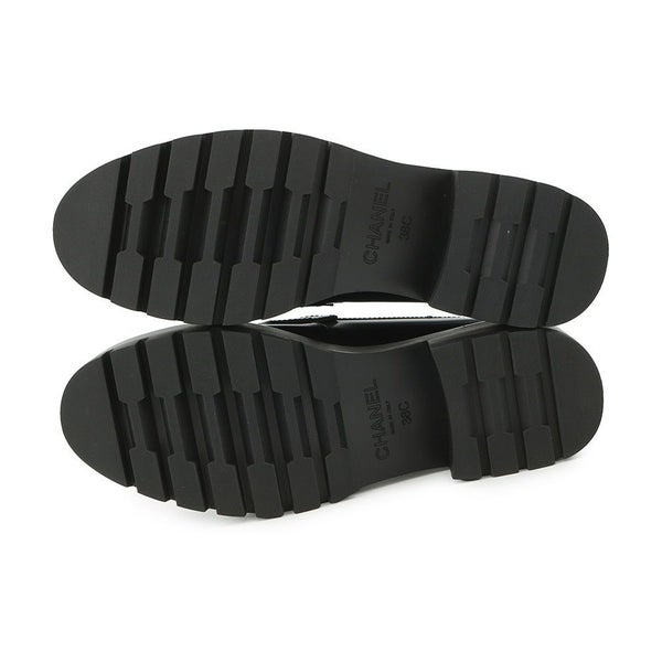 シャネル ローファー ココマーク レザー レディースサイズ38 G45156 CHANEL 靴 黒