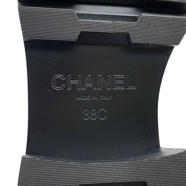 シャネル ローファー ココマーク レザー レディースサイズ38 G45156 CHANEL 靴 黒