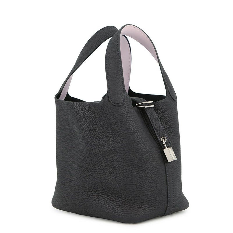 エルメス ピコタンロックPM エクラ キャバン/モーヴペール/シルバー金具 トリヨンクレマンス/スイフト B刻印