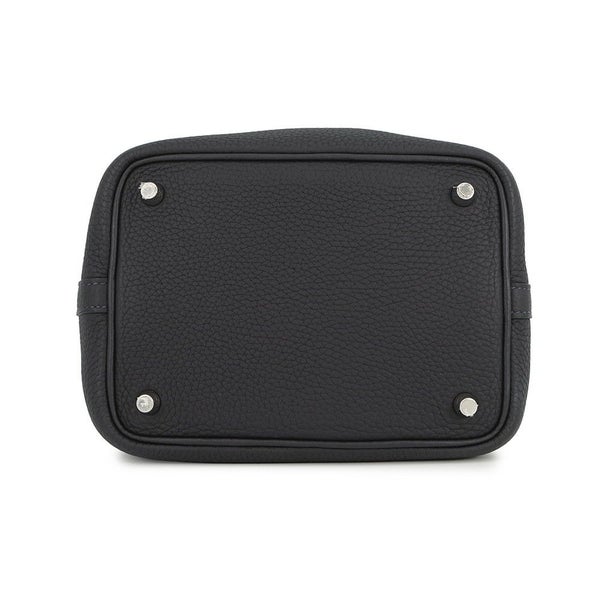 エルメス ピコタンロックPM エクラ キャバン/モーヴペール/シルバー金具 トリヨンクレマンス/スイフト B刻印