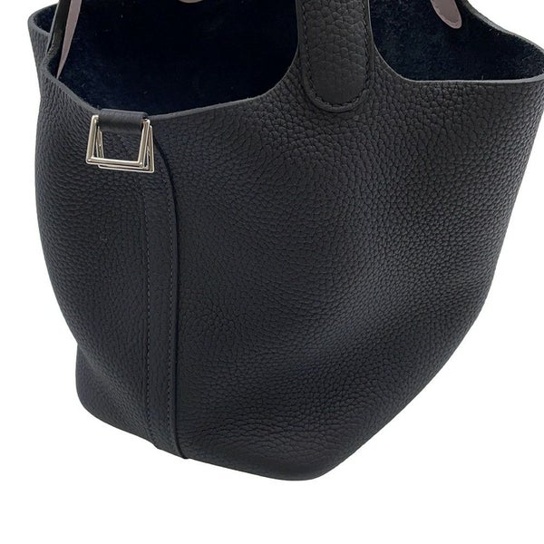 エルメス ピコタンロックPM エクラ キャバン/モーヴペール/シルバー金具 トリヨンクレマンス/スイフト B刻印