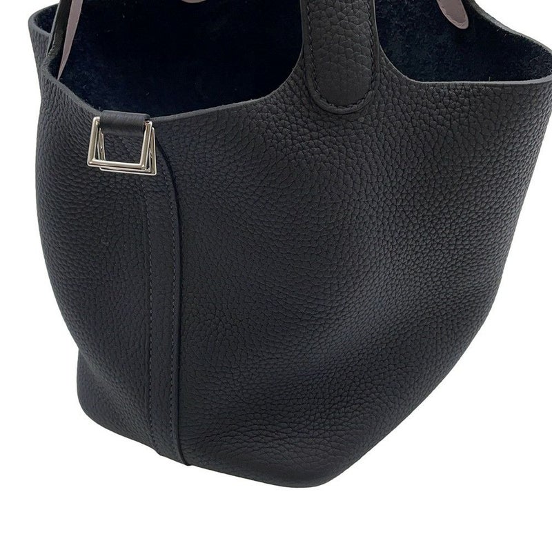 エルメス ピコタンロックPM エクラ キャバン/モーヴペール/シルバー金具 トリヨンクレマンス/スイフト B刻印