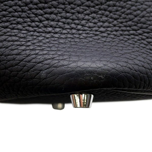 エルメス ピコタンロックPM エクラ キャバン/モーヴペール/シルバー金具 トリヨンクレマンス/スイフト B刻印