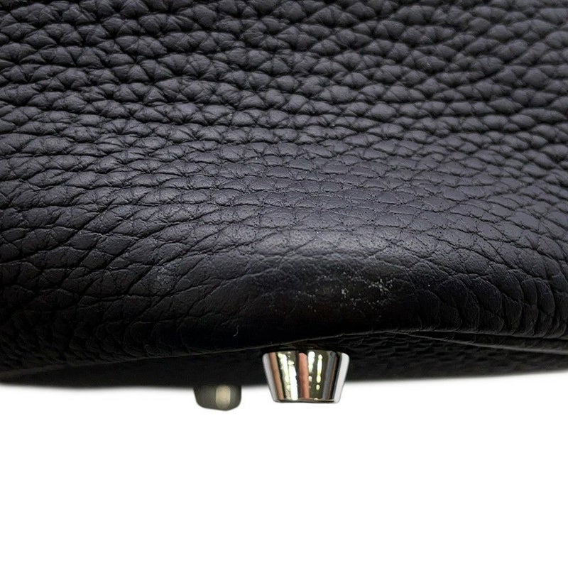 エルメス ピコタンロックPM エクラ キャバン/モーヴペール/シルバー金具 トリヨンクレマンス/スイフト B刻印