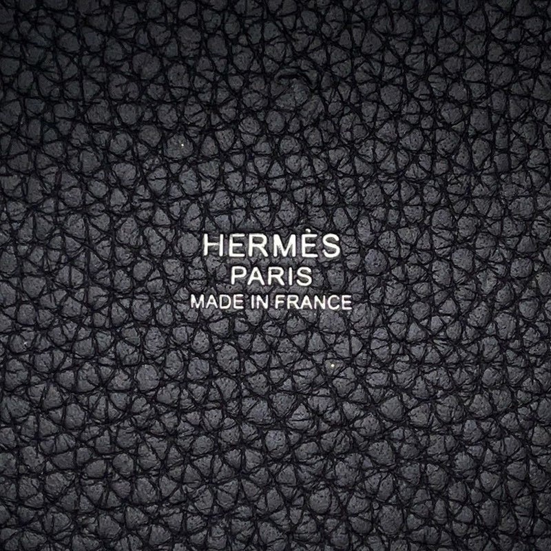 エルメス ピコタンロックPM エクラ キャバン/モーヴペール/シルバー金具 トリヨンクレマンス/スイフト B刻印