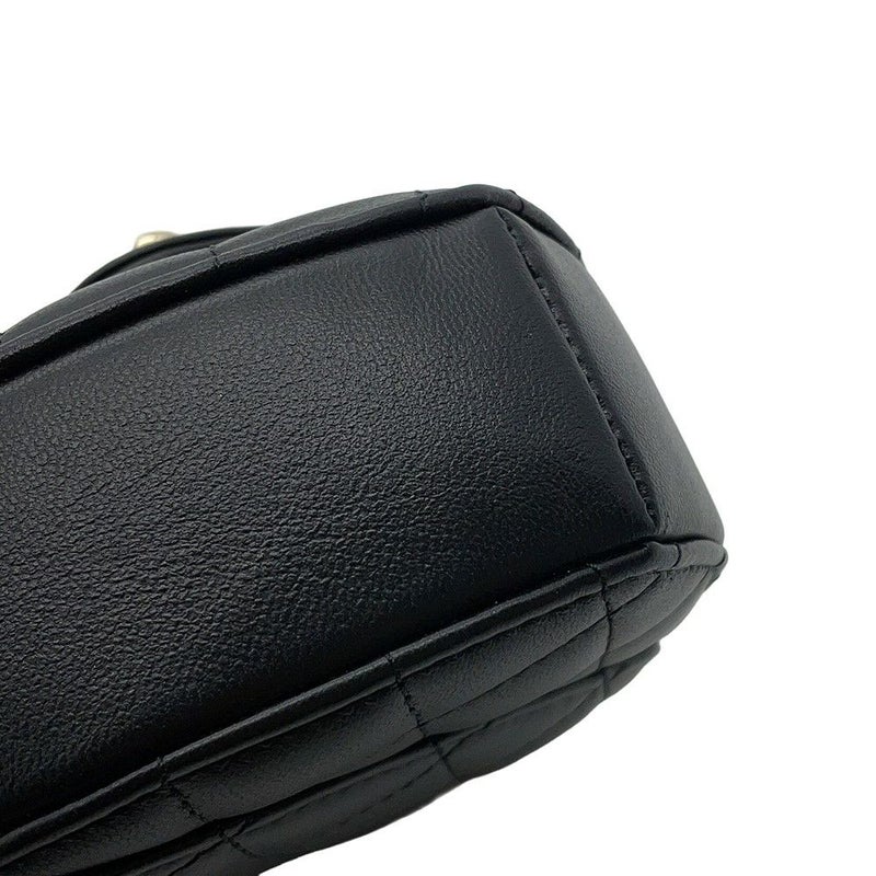 シャネル チェーンショルダーバッグ マトラッセ ココマーク ハート ラムスキン AP2784 CHANEL 黒