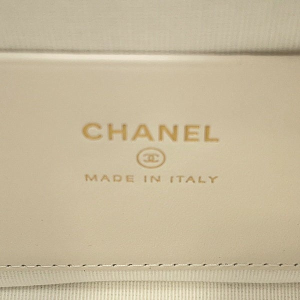 シャネル ハンドバッグ ココマーク マトラッセ キャビアスキン AP4747 CHANEL 2ｗayチェーンショルダーバッグ 白