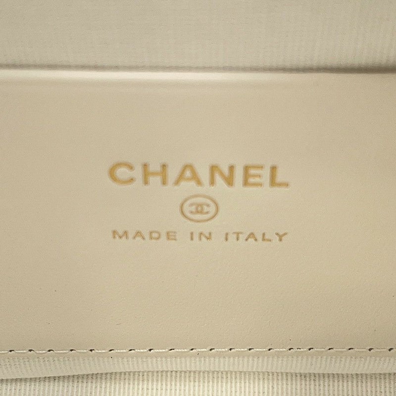 シャネル ハンドバッグ ココマーク マトラッセ キャビアスキン AP4747 CHANEL 2ｗayチェーンショルダーバッグ 白