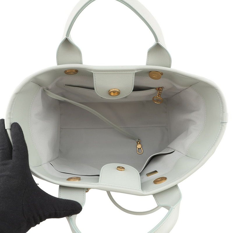 シャネル チェーントートバッグ ドーヴィル ショッピングバッグ ラムスキン AS3351 CHANEL 2way