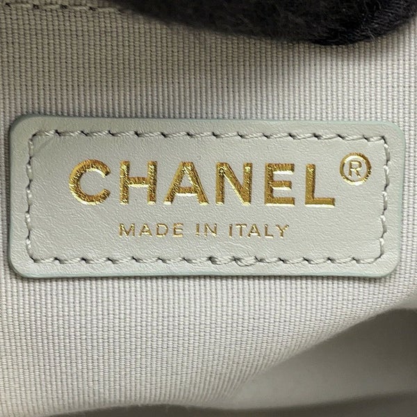 シャネル チェーントートバッグ ドーヴィル ショッピングバッグ ラムスキン AS3351 CHANEL 2way