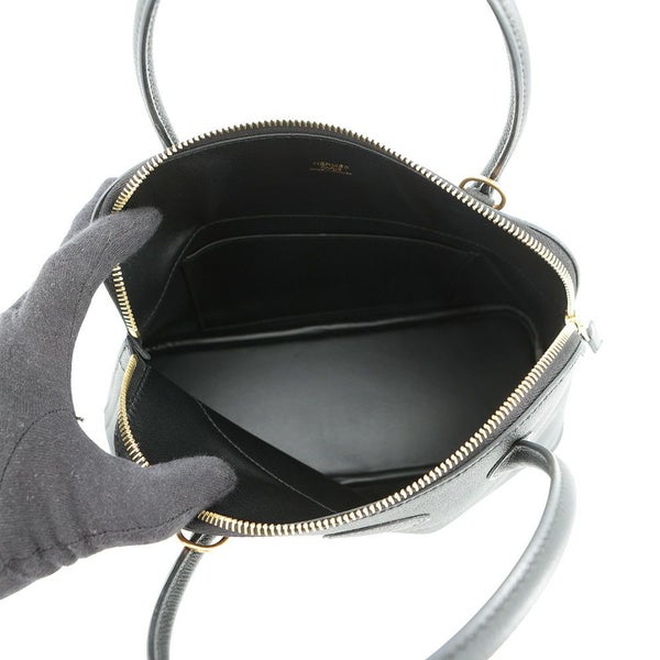 エルメス ハンドバッグ ボリード27 ブラック/ゴールド金具 エプソン U刻印 ２wayショルダー 黒