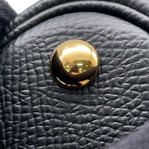 エルメス ハンドバッグ ボリード27 ブラック/ゴールド金具 エプソン U刻印 ２wayショルダー 黒