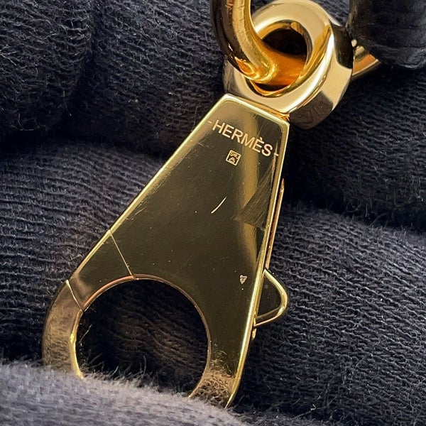 エルメス ハンドバッグ ボリード27 ブラック/ゴールド金具 エプソン U刻印 ２wayショルダー 黒