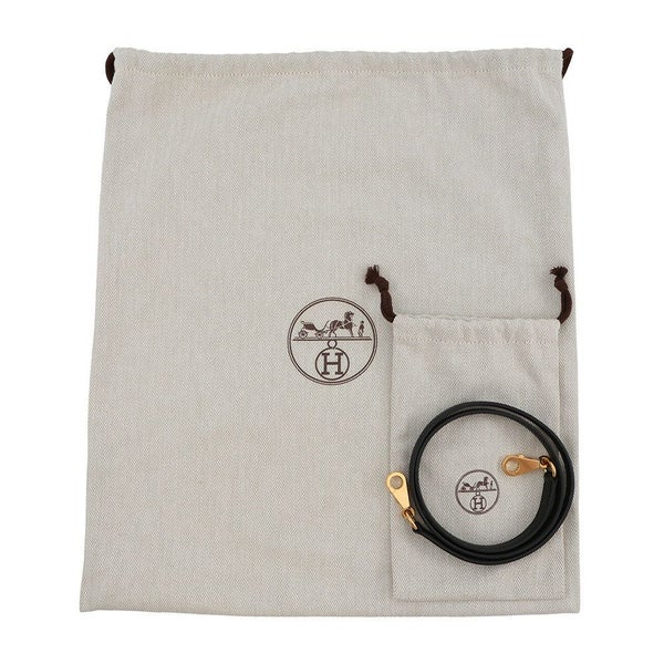 エルメス ハンドバッグ ボリード27 ブラック/ゴールド金具 エプソン U刻印 ２wayショルダー 黒