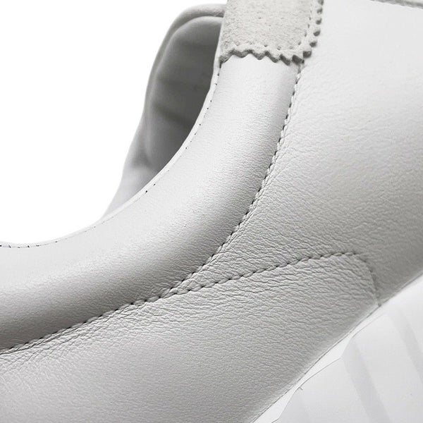 エルメス スニーカー バウンシング レザー レディースサイズ38.5 HERMES 靴 白