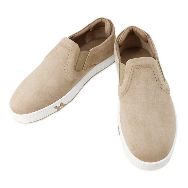 エルメス スニーカー ラッキー ベロア メンズサイズ42.5 HERMES スリッポン 靴