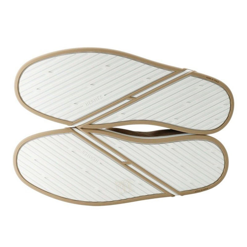 エルメス スニーカー ラッキー ベロア メンズサイズ42.5 HERMES スリッポン 靴