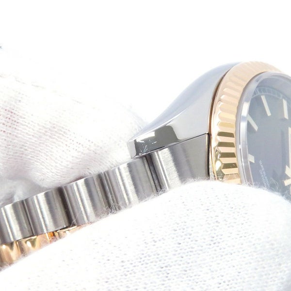 ロレックス デイトジャスト Y番 SS/K18YG コンビ 116233 ROLEX 腕時計 ブラック文字盤