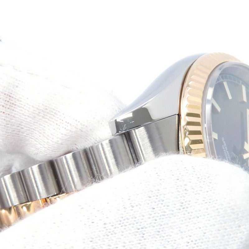 ロレックス デイトジャスト Y番 SS/K18YG コンビ 116233 ROLEX 腕時計 ブラック文字盤