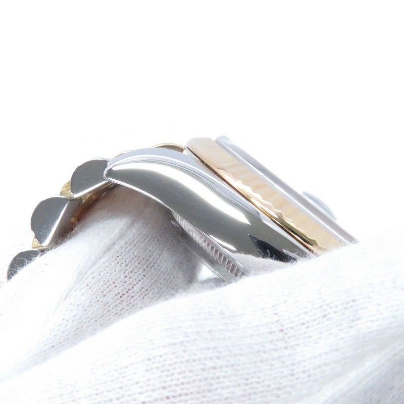 ロレックス デイトジャスト Y番 SS/K18YG コンビ 116233 ROLEX 腕時計 ブラック文字盤