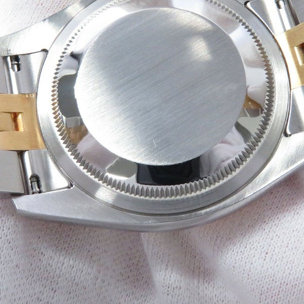 ロレックス デイトジャスト Y番 SS/K18YG コンビ 116233 ROLEX 腕時計 ブラック文字盤