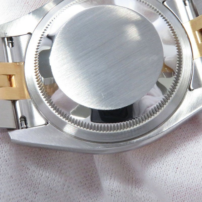 ロレックス デイトジャスト Y番 SS/K18YG コンビ 116233 ROLEX 腕時計 ブラック文字盤