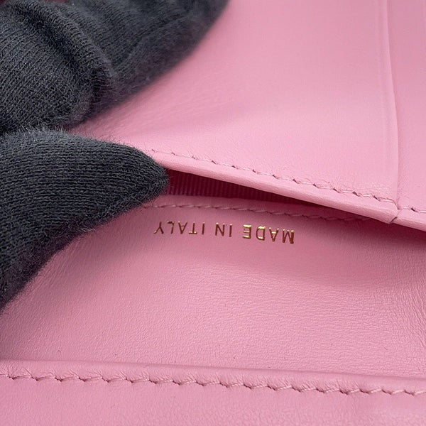 シャネル 三つ折り財布 マトラッセ ココマーク ビジュー キャビアスキン AP4902 CHANEL 財布 コンパクトウォレット