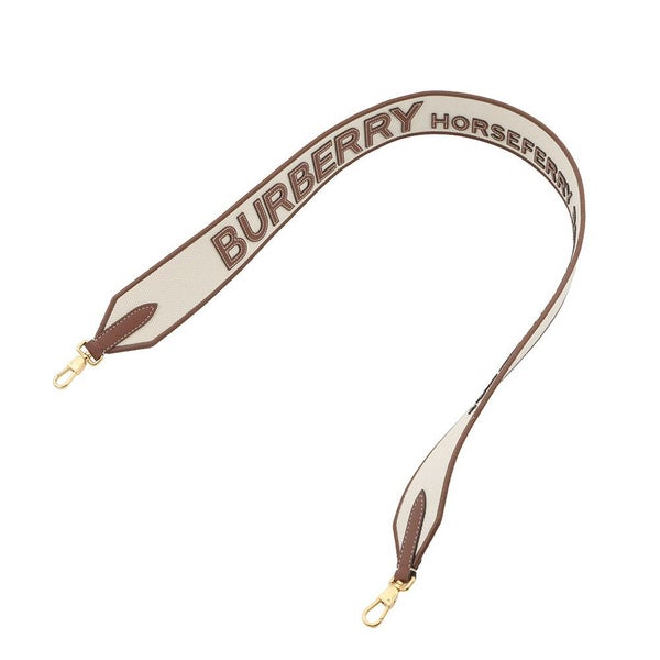 バーバリー ショルダーストラップ ロゴ キャンバス BURBERRY ストラップ