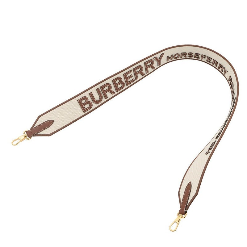 バーバリー ショルダーストラップ ロゴ キャンバス BURBERRY ストラップ