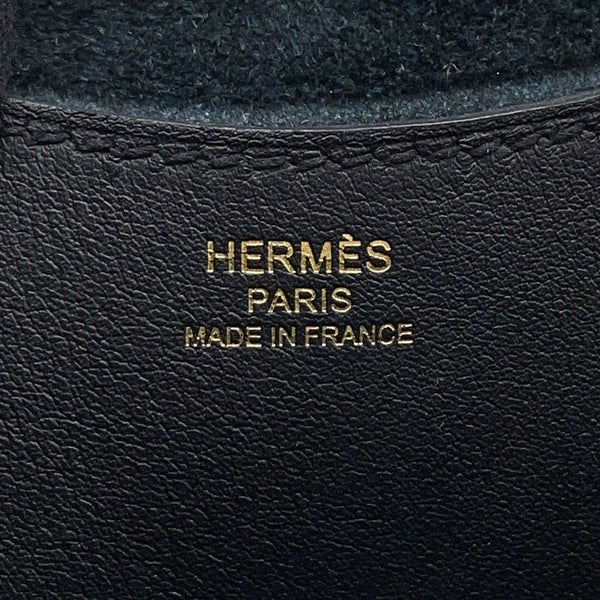 エルメス トートバッグ インザループ 18 ブラック/ゴールド金具 トリヨンクレマンス/スイフト B刻印 黒