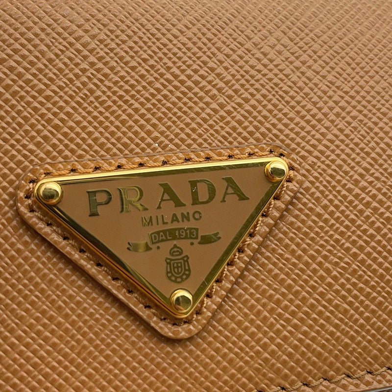 プラダ 三つ折り財布 トライアングルロゴ レザー 1MH042 PRADA 財布