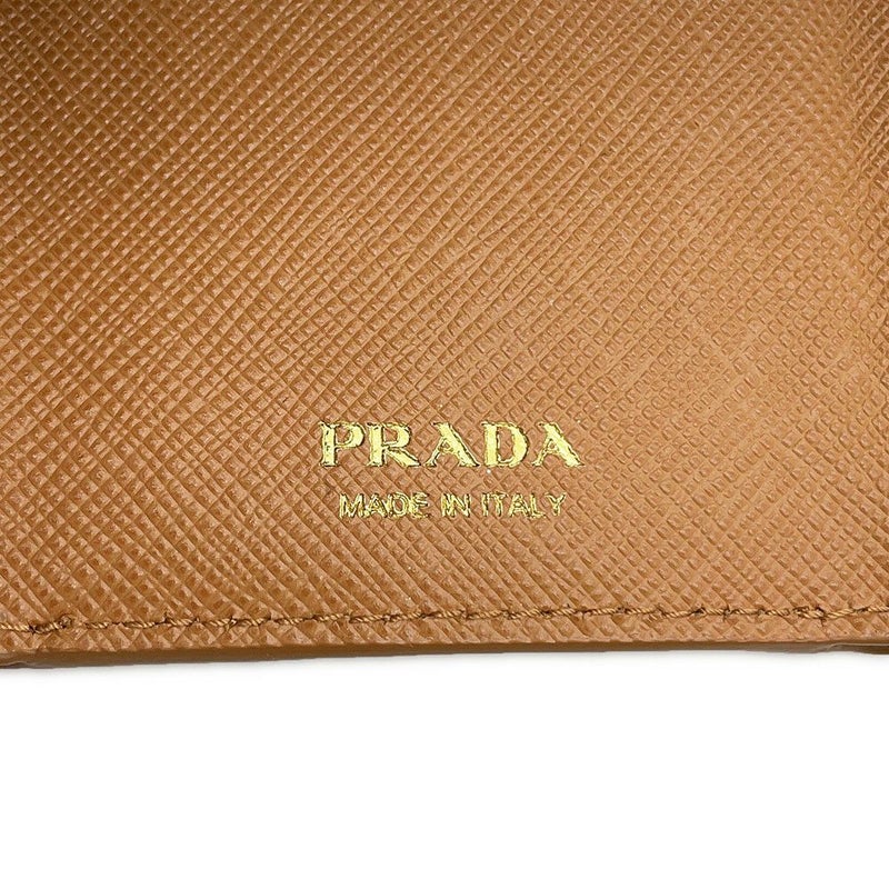 プラダ 三つ折り財布 トライアングルロゴ レザー 1MH042 PRADA 財布