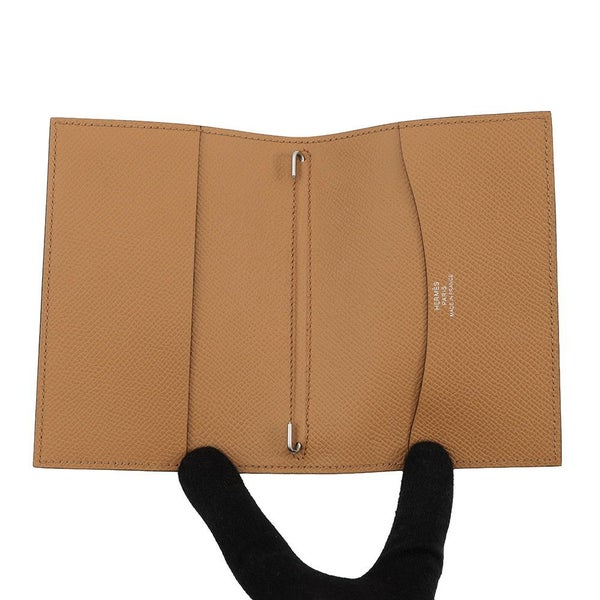 エルメス 手帳カバー アジェンダGM ヴェルソ アルザン/ビスキュイ/シルバー金具 エプソン Z刻印